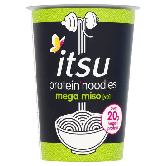 itsu Mega Miso Protein Noodles Cup Vegetarian & Vegan M&S   