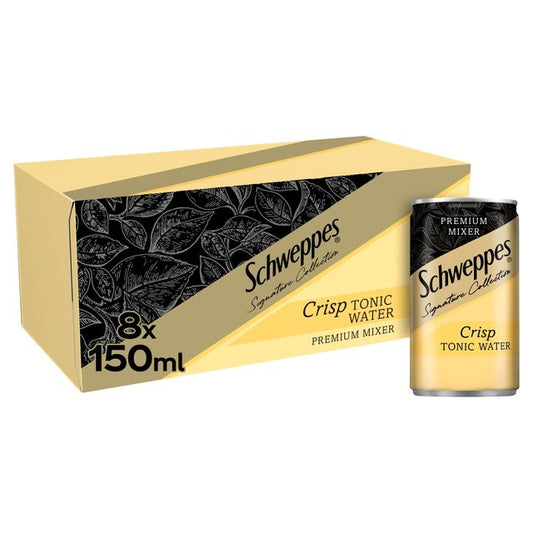 Schweppes Signature Collection Crisp Tonic Adult Soft Drinks & Mixers M&S Title  