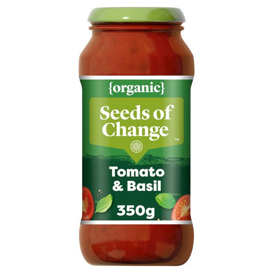 Seeds Of Change Tomato & Basil Organic Pasta Sauce Free from M&S   