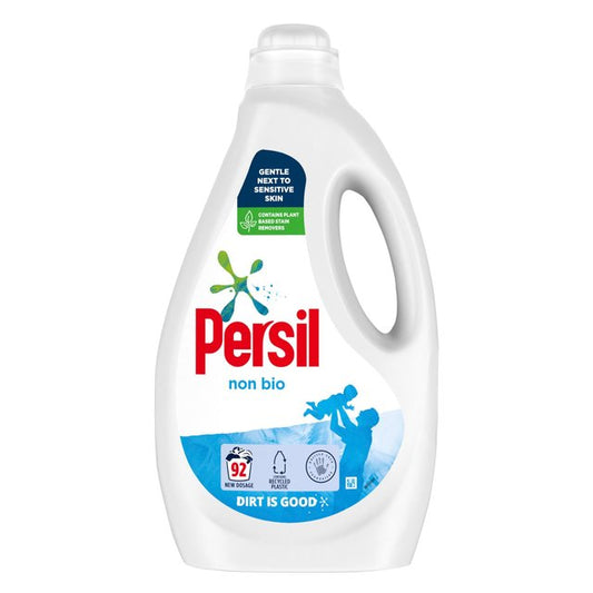 Persil Non Bio Laundry Washing Liquid Detergent 92 Wash Laundry M&S   
