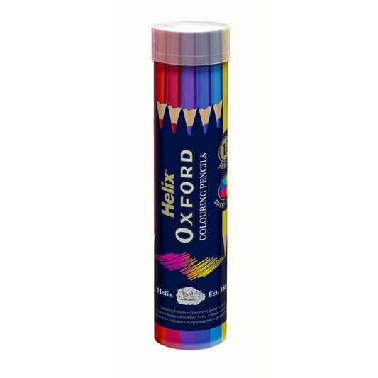 Oxford Coloured Pencil Tube Desk Storage & Filing M&S Title  