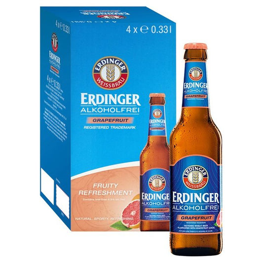 Erdinger Alkoholfrei Grapefruit Alcohol Free Beer Bottles Adult Soft Drinks & Mixers M&S Title  