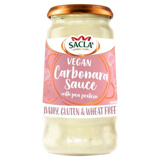 Sacla' Vegan Carbonara Pasta Sauce Cooking Sauces & Meal Kits M&S   