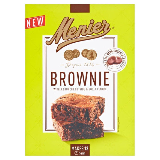 Menier Dark Chocolate Brownie Baking Mix Fairtrade M&S Title  