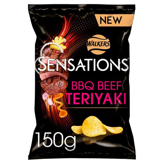 Sensations Beef Teriyaki Crisps Crisps, Nuts & Snacking Fruit M&S Title  