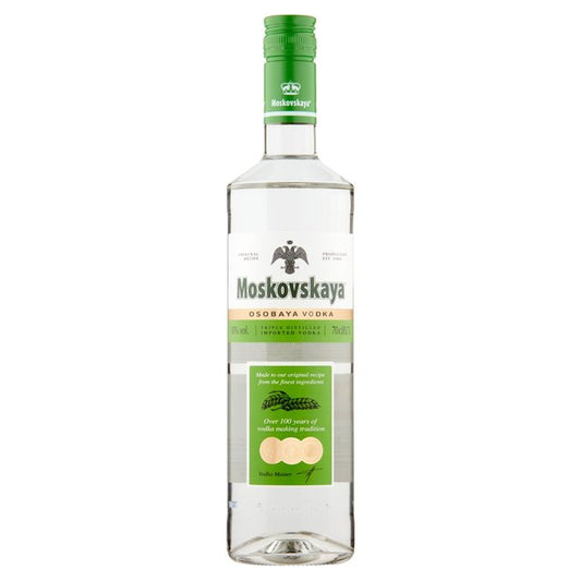 Moskovskaya Vodka Liqueurs and Spirits M&S Title  
