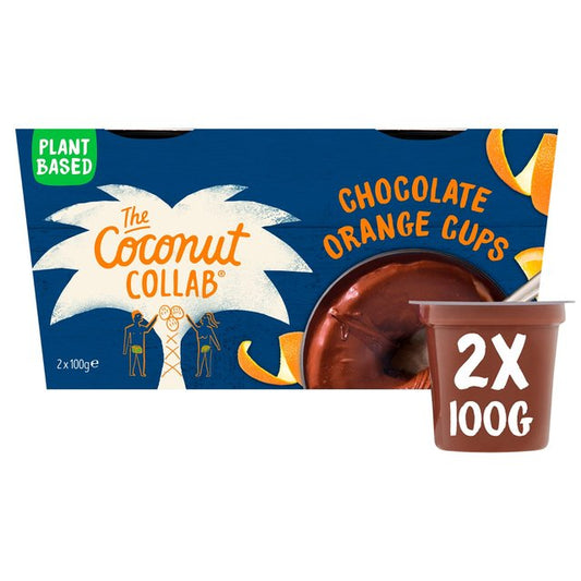 The Coconut Collab Dairy Free Chocolate Orange Cups Vegetarian & Vegan M&S Title  