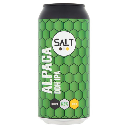 Salt Beer Factory - Alpaca DDH IPA Beer & Cider M&S Title  