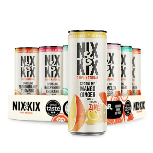 Nix & Kix Assorted Pack Fizzy & Soft Drinks M&S   