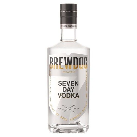 BrewDog Seven Day Vodka Liqueurs and Spirits M&S Title  