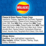 Walkers Cheese & Onion Sharing Crisps GOODS ASDA