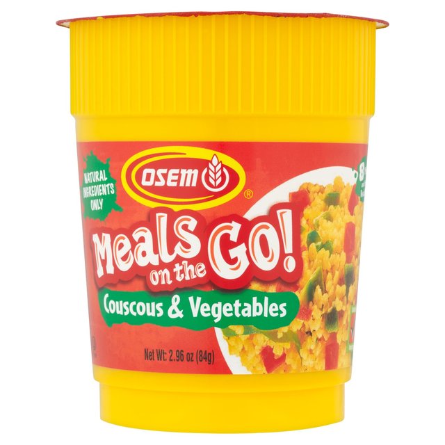 Osem Meals On The Go Couscous & Veg KOSHER M&S Title  
