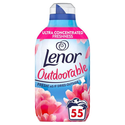 Lenor Outdoorable Fabric Conditioner Pink Blossom Laundry M&S Title  