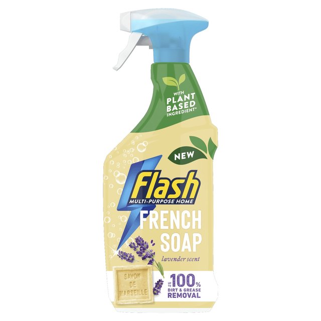 Flash Multipurpose Cleaning Spray French Soap 800ml Accessories & Cleaning M&S   