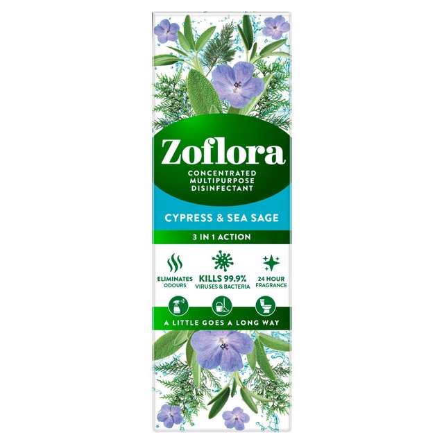 Zoflora Cypress & Sea Sage Concentrated Disinfectant Accessories & Cleaning M&S Title  