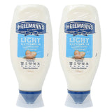 Hellmann's Light Squeezy Mayonnaise, 2 x 750ml Spreads Costco UK weight  