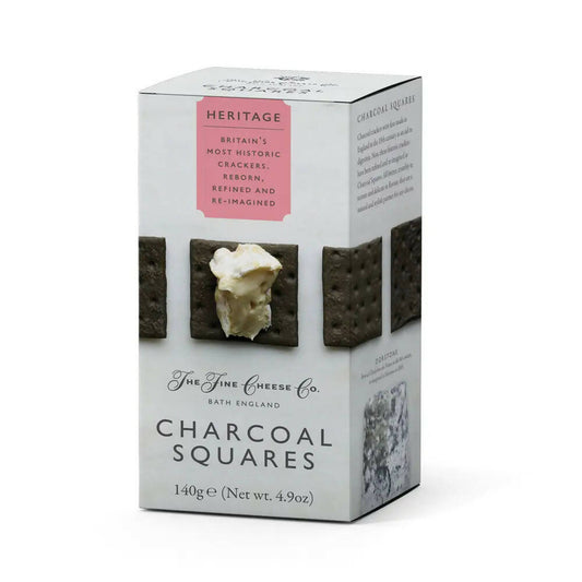 The Fine Cheese Co. The Heritage Range Charcoal Squares charcoal crackers McGrocer Direct   