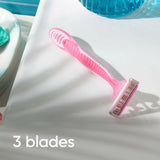 Venus 3 Blade Disposable Razors 4 Pack Women's Toiletries ASDA