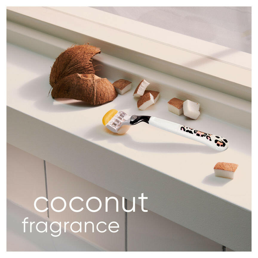 Venus Comfortglide Coconut Special Edition Razor - 1 Blade Women's Toiletries ASDA