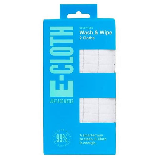 E-cloth Wash & Wipe Kitchen Cloths x2 Eco friendly Sainsburys   