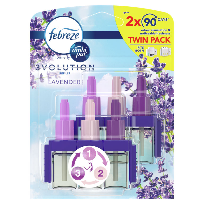Febreze Ambi Pur 3Volution Air Freshener Plug In Lavender - 2