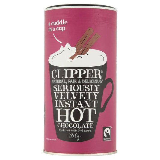 Clipper Fairtrade Instant Hot Chocolate Fairtrade M&S   