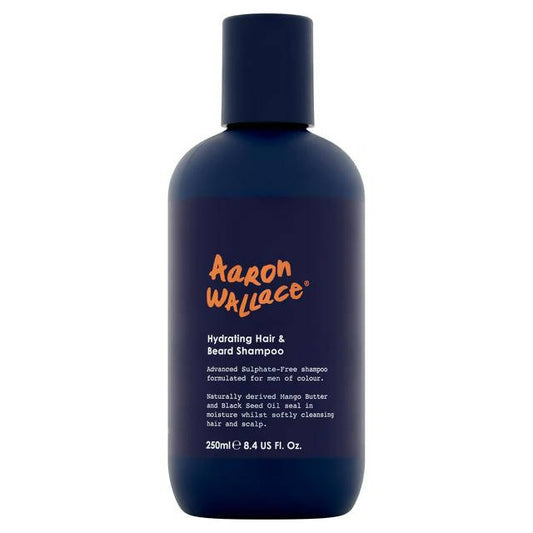 Aaron Wallace Hydrating Hair & Beard Shampoo 250ml shampoo & conditioners Sainsburys   