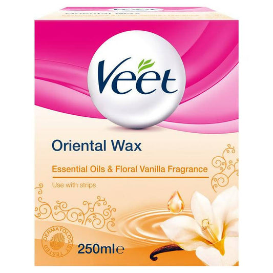 Veet Warm Microwavable Wax for Face & Body Hair Removal 250ml hair removal creams & waxes Sainsburys   