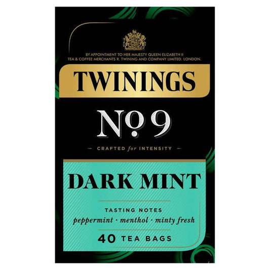 Twinings Dark Mint Tea, 40 Tea Bags Tea Sainsburys   