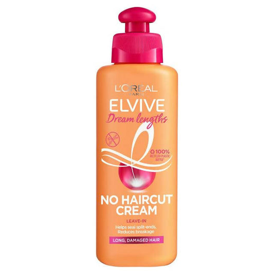 L'Oreal Elvive Dream Lengths No Hair Cut Cream 200ml shampoo & conditioners Sainsburys   