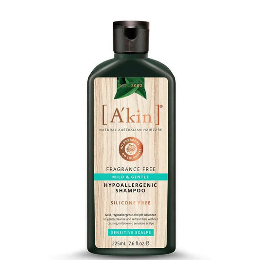 A'kin Mild & Gentle Shampoo 225ml Natural beauty Sainsburys   