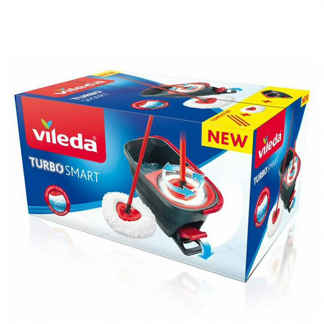 Vileda Turbo Smart Spin Mop and Bucket