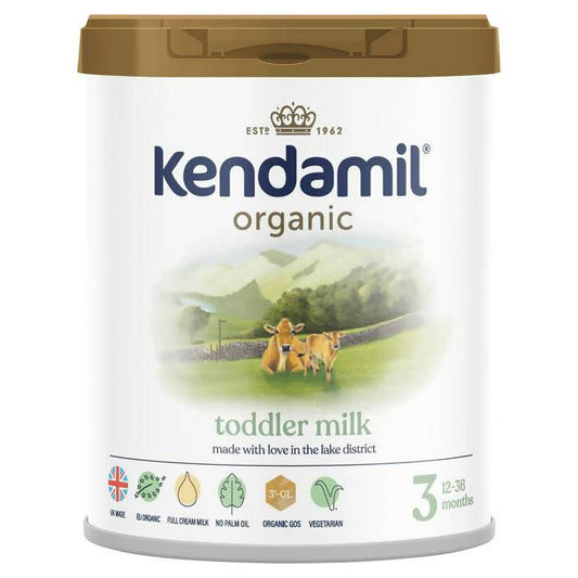 Kendamil Organic 3 Toddler Milk Powder Formula 1-3 Years 800g GOODS Sainsburys   