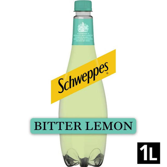 Schweppes Bitter Lemon 1L Mixers Sainsburys   