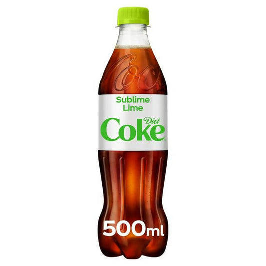 Diet Coke Sublime Lime 500ml All Sainsburys   