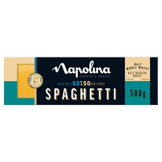 Napolina 50/50 Spaghetti 500g Pasta Sainsburys   