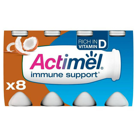 Actimel Coconut Yogurt Drinks 8x100g All Sainsburys   