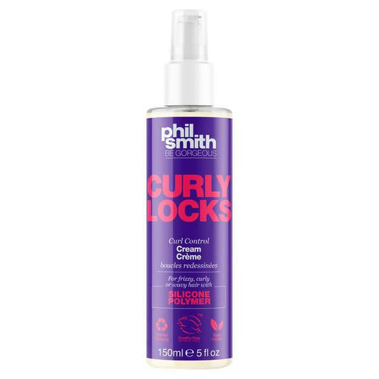Phil Smith Curly Locks Curl Control Cream 150ml shampoo & conditioners Sainsburys   