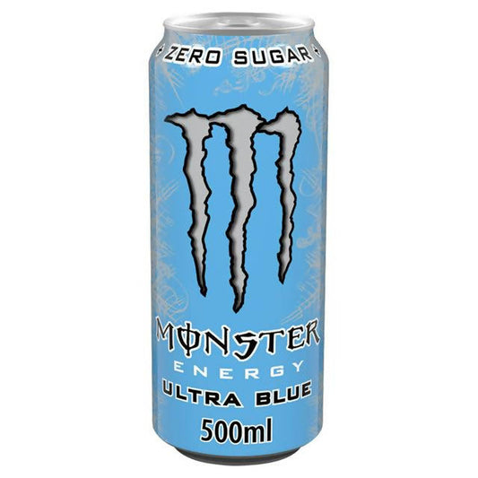 Monster Energy Ultra Blue 500ml Energy drinks Sainsburys   