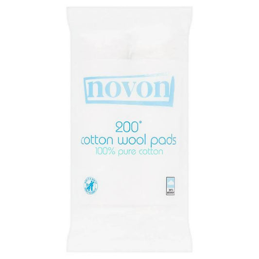 Novon Cotton Wool Pads X200 Cotton wool & buds Sainsburys   