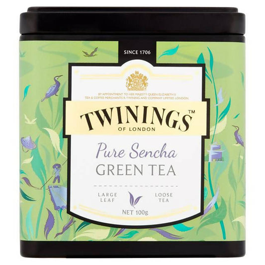 Twinings Pure Sencha Loose Leaf Green Tea 100g Tea Sainsburys   