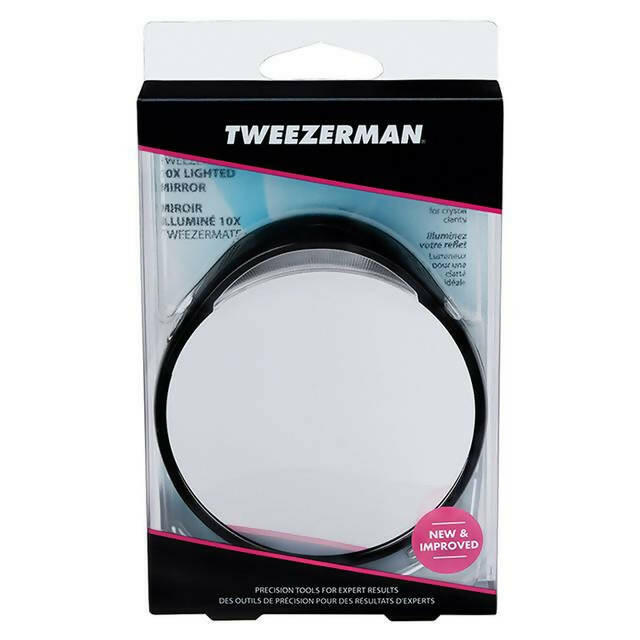 Tweezermate 10x Lighted Mirror Make up brushes & tools Sainsburys