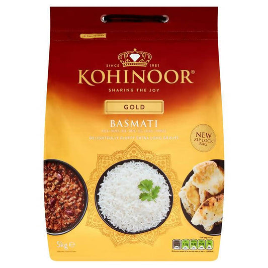 Kohinoor Extra Long Basmati Rice 5kg rice Sainsburys   