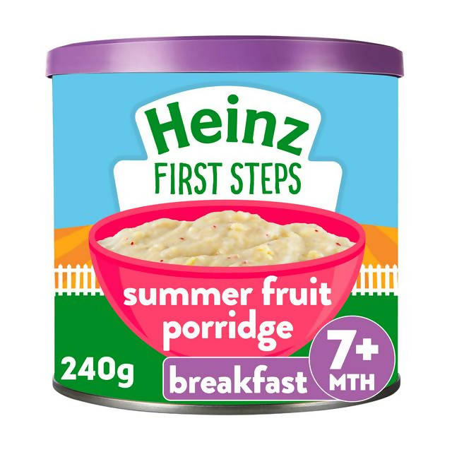 Heinz peach and apricot clearance porridge