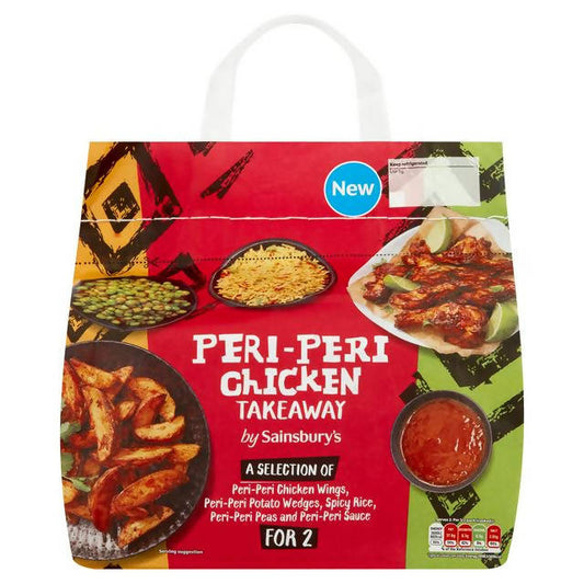 Sainsbury's Peri Peri Chicken Takeaway Meal 1170g (Meal for 2) Indian Sainsburys   