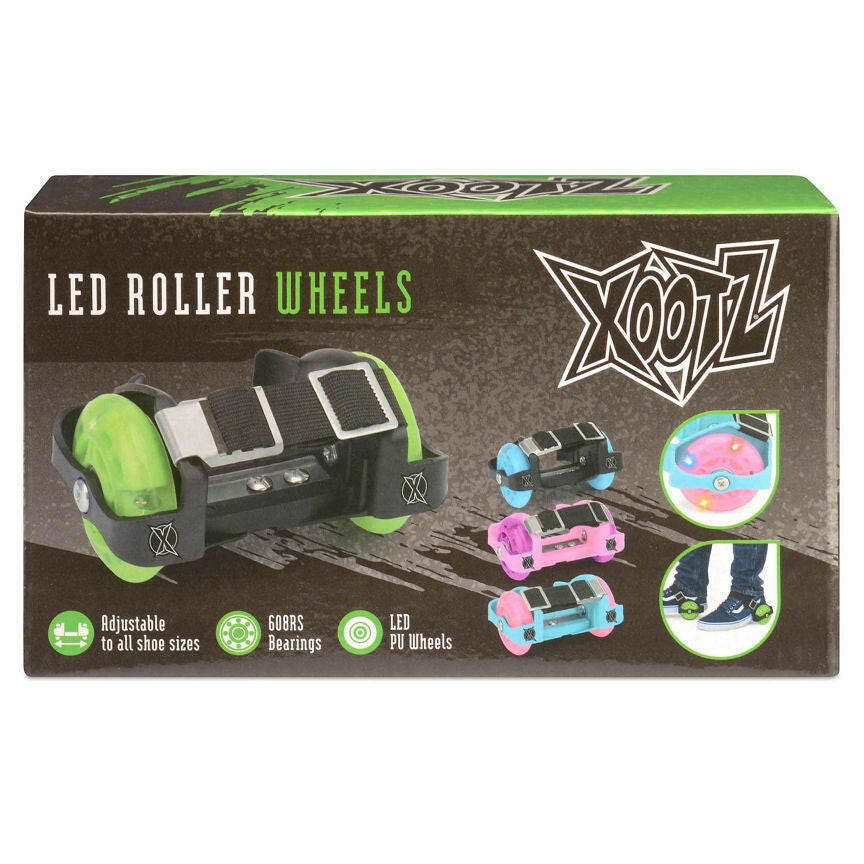 Xootz Roller Wheels - LED Pink/Purple (3+ Years) GOODS ASDA