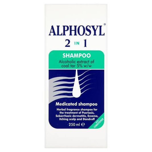 Alphosyl 2 in 1 Shampoo 250ml Medicated Sainsburys   