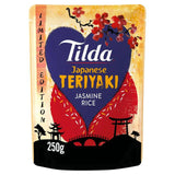 Tilda Japanese Teriyaki Jasmine Rice 250g Microwave rice Sainsburys   