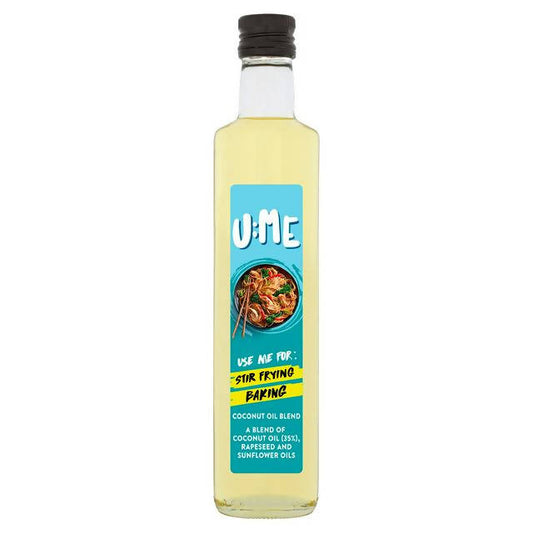 U:ME Coconut Oil Blend 500ml oils Sainsburys   