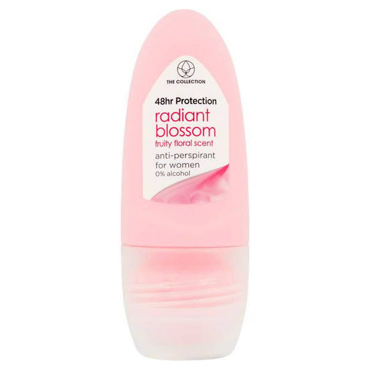 The Collection 48hr Protection Radiant Blossom Fruity Floral Scent Anti-Perspirant for Women 50ml Women's Sainsburys   